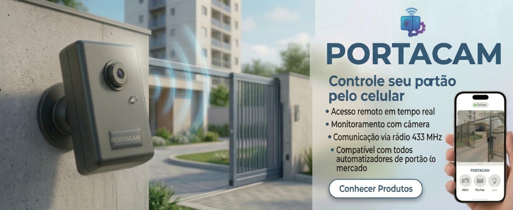 Portacam - Controle seu portão pelo celular